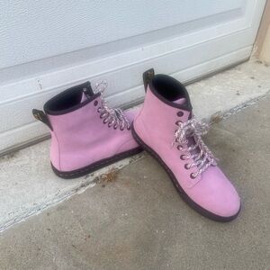 Lilac/ Lavender Suede Air Wair Doc Martens